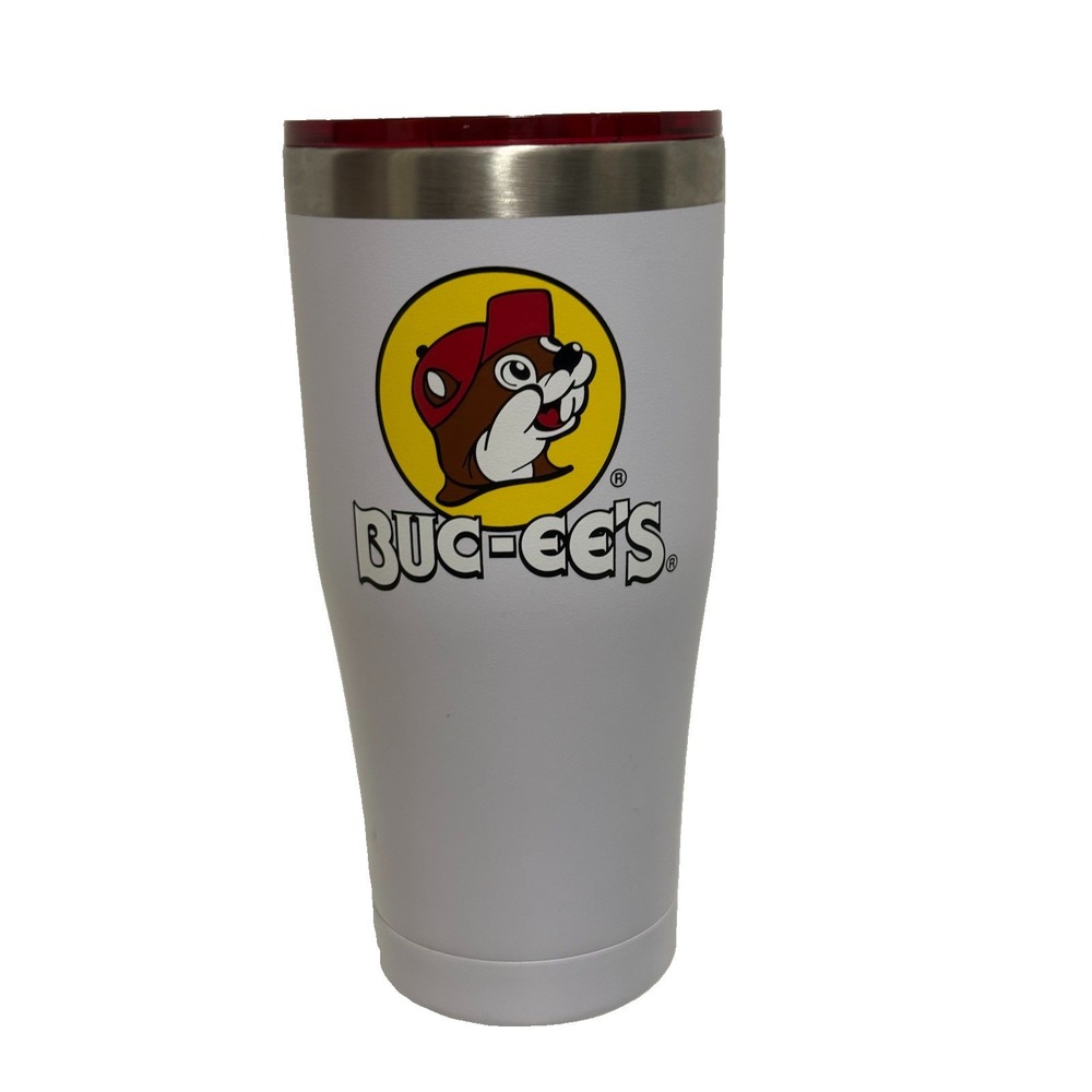 BUC-EES White Yukon Outfitters 20 Oz  FREE Tumbler- USED